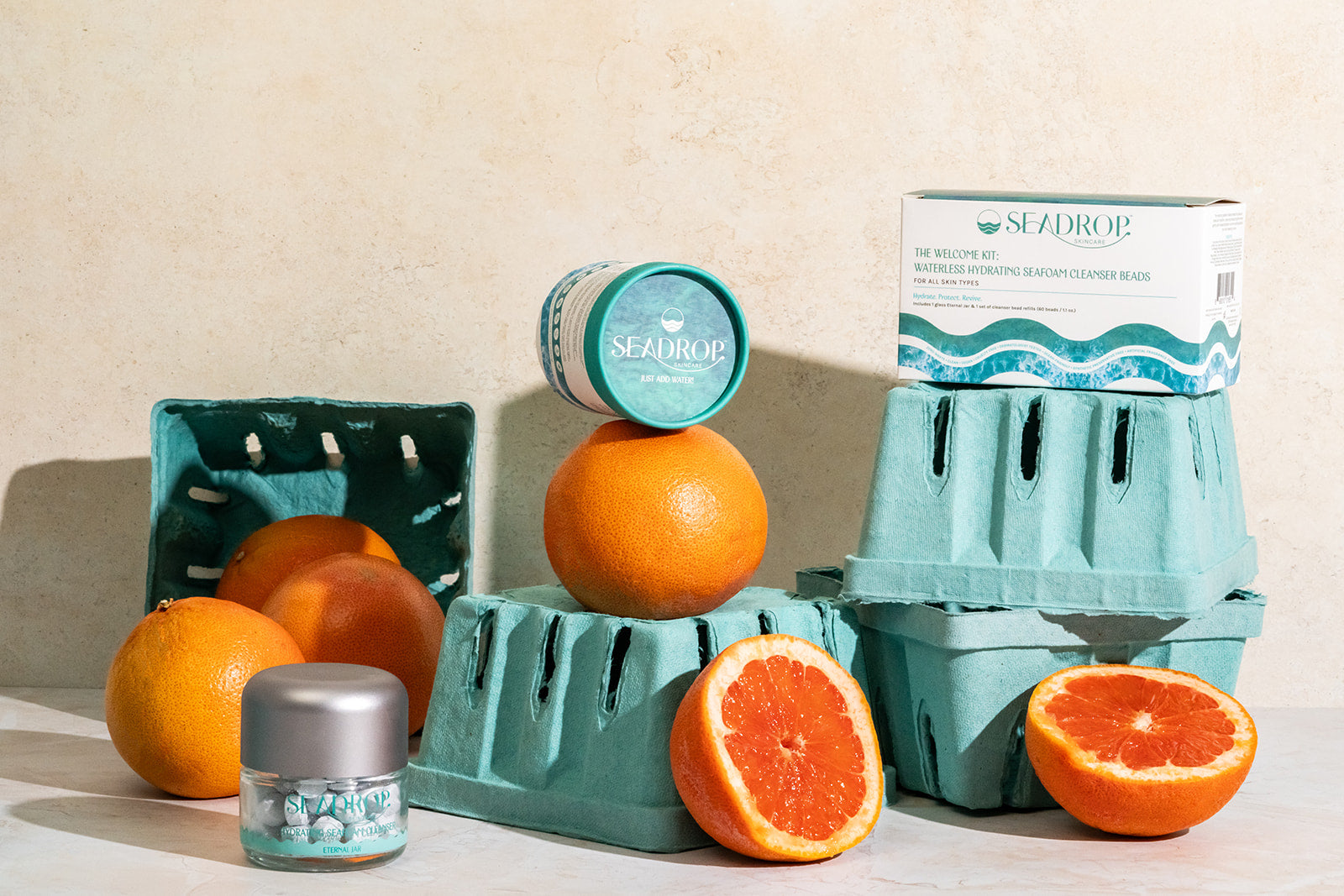 The Welcome Kit | Hydrating Seafoam Cleanser (Eternal Jar & Cleanser Beads)